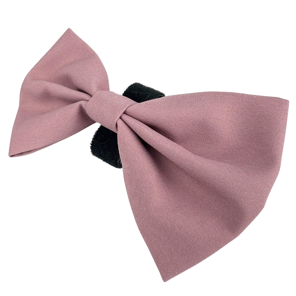 100% Cotton Dog Bow Tie with Easy Collar Attachment | Universal Soft Adjustable Pet Bows Size 2 ¾" × 4 ⅓"