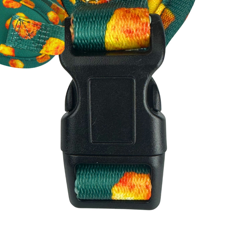 Adjustable No-Pull Dog Harness Quick Release Buckle Metal Hardware