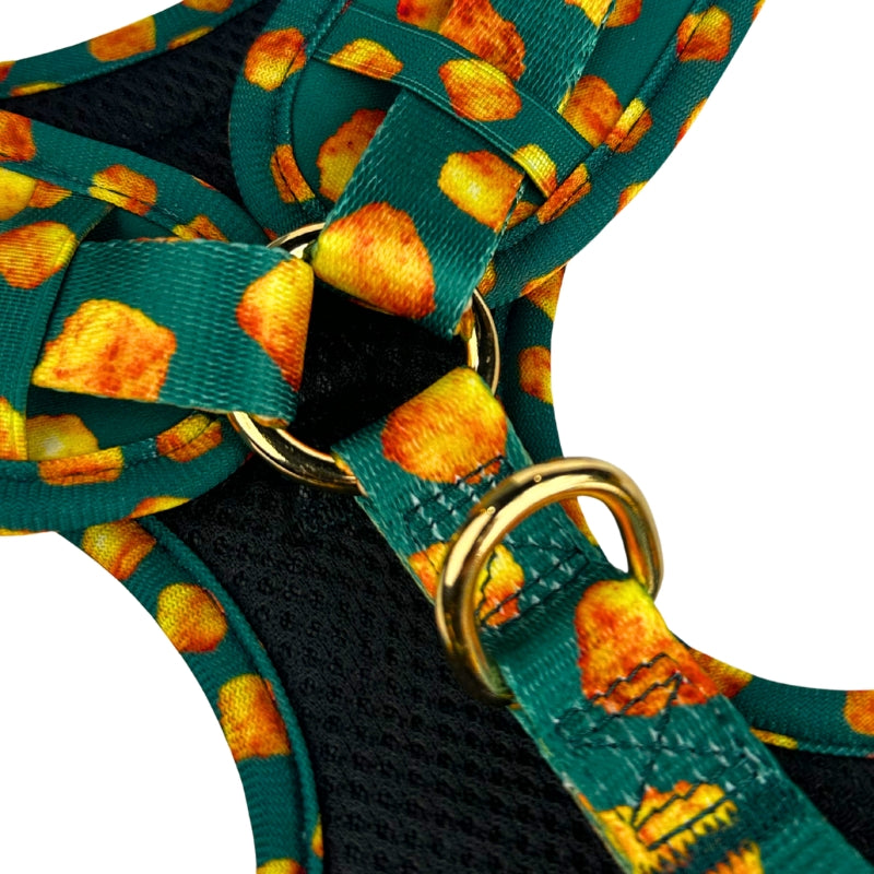 Adjustable No-Pull Dog Harness Quick Release Buckle Metal Hardware