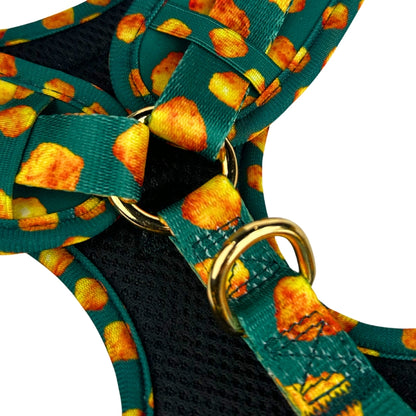 Boop Town Adjustable No-Pull Dog Harness Quick Release Buckle Metal Hardware