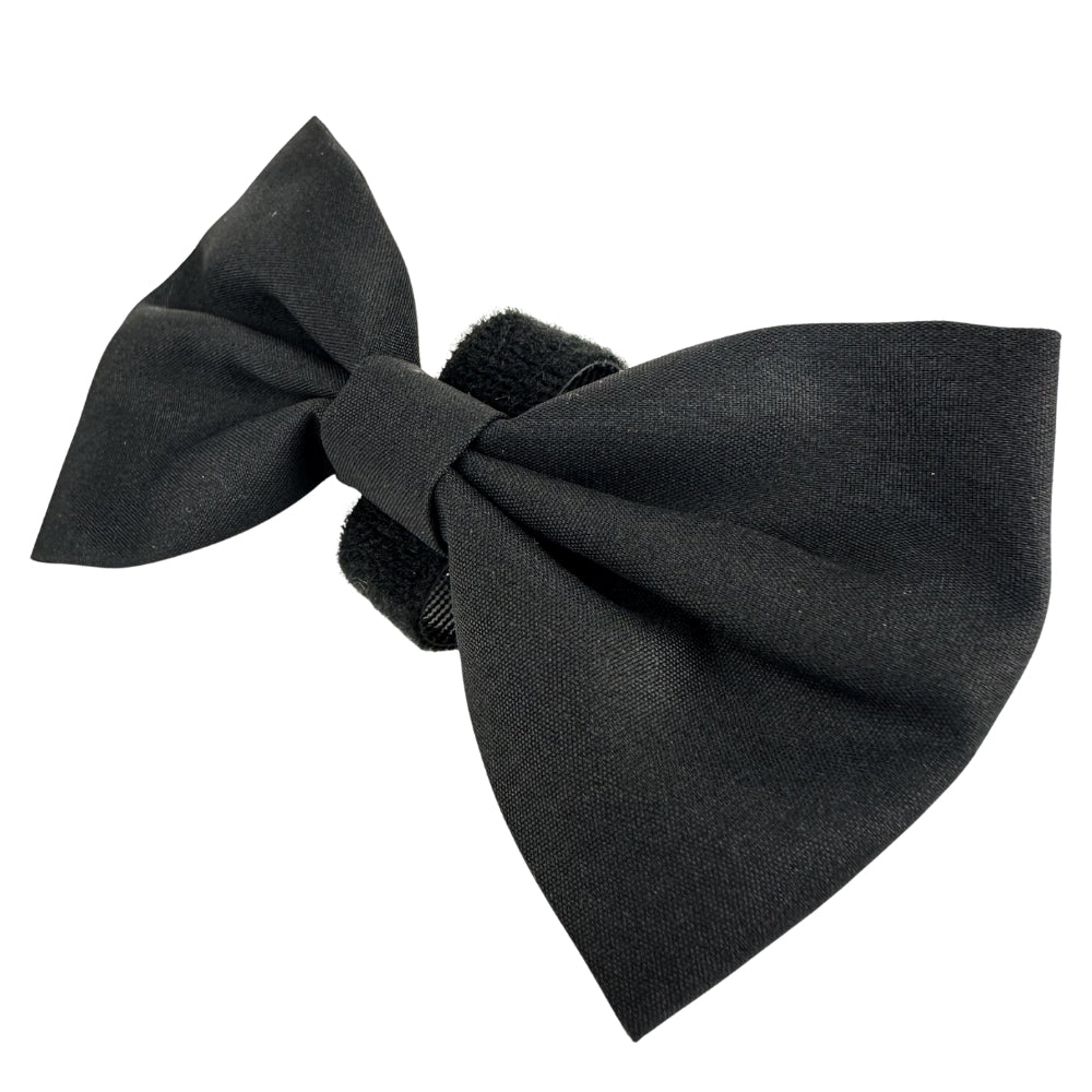 100% Cotton Dog Bow Tie with Easy Collar Attachment | Universal Soft Adjustable Pet Bows Size 2 ¾" × 4 ⅓"