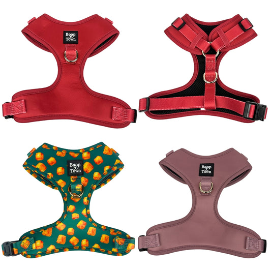 Adjustable No-Pull Dog Harness Quick Release Buckle Metal Hardware