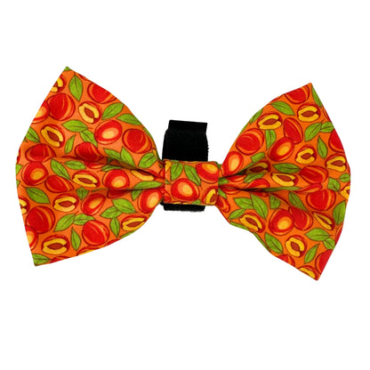 100% Cotton Dog Bow Tie with Easy Collar Attachment | Universal Soft Adjustable Pet Bows Size 2 ¾" × 4 ⅓"